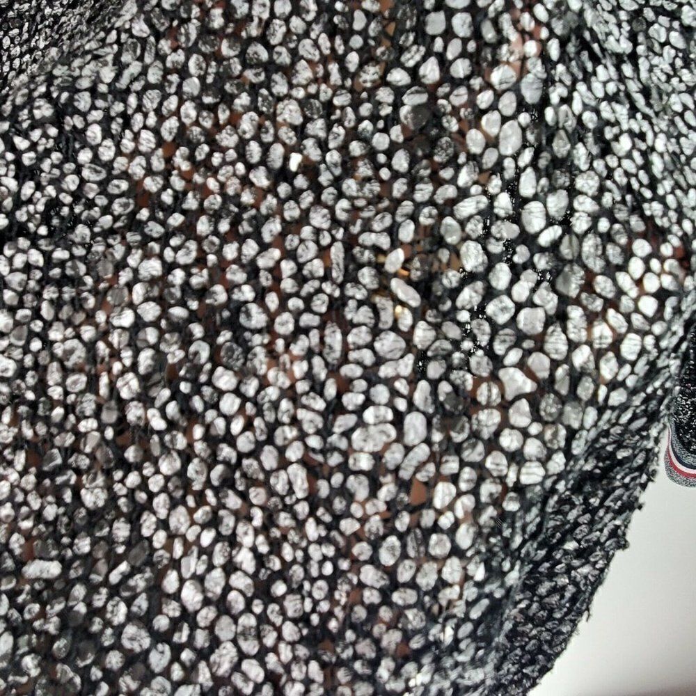 Zoe By Michael Phillips Jacket XXL Black & Silver - Picture 9 of 11